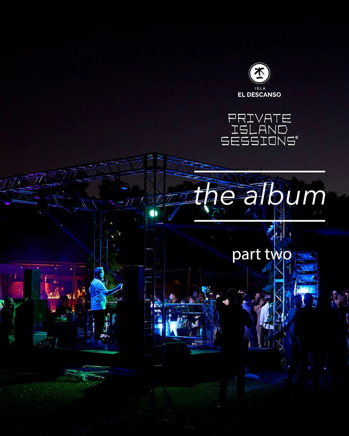 Portada del álbum nocturno de Private Island Sessions